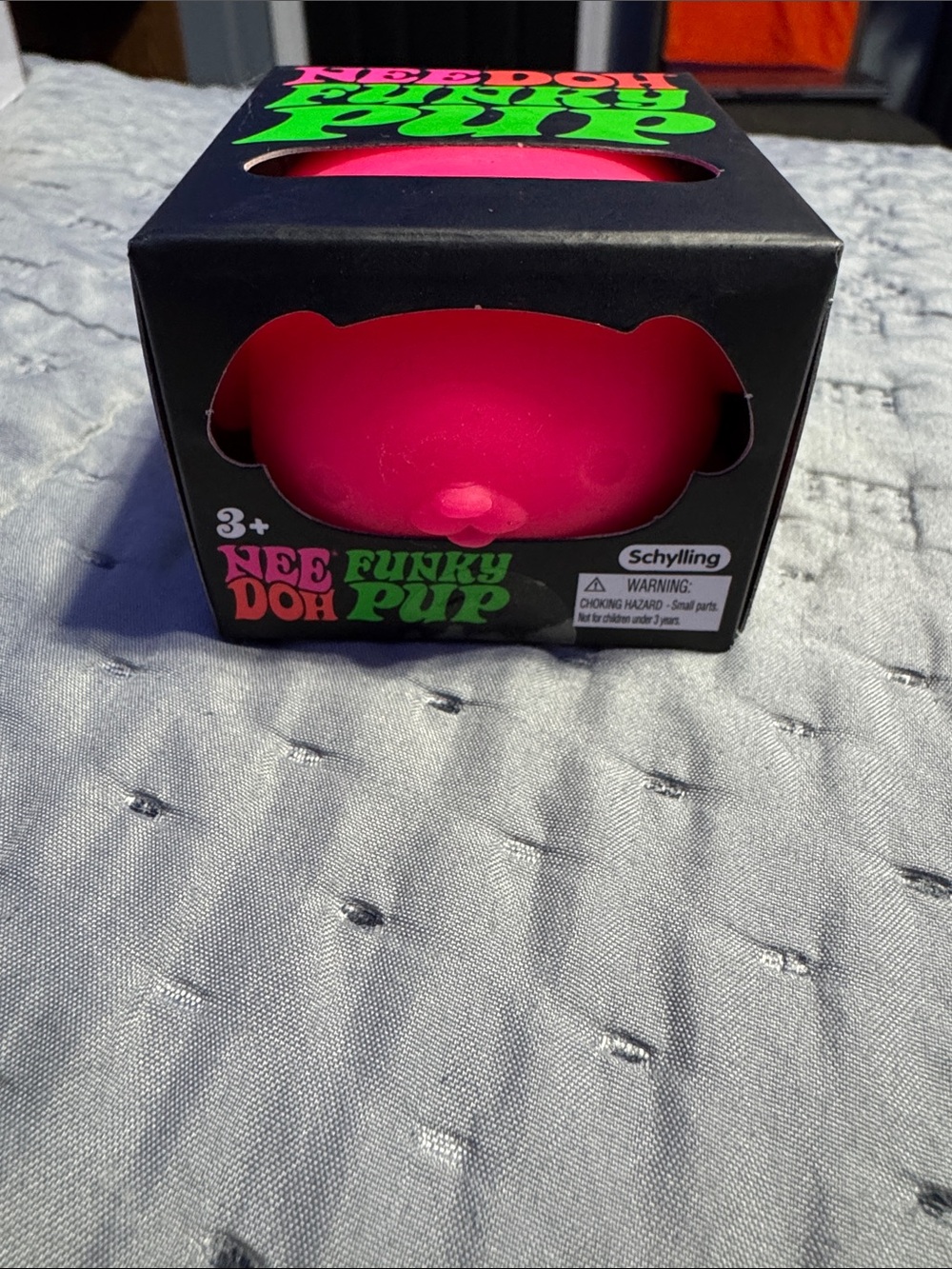 Nee Doh Funky Pup Stress Toy - Pink